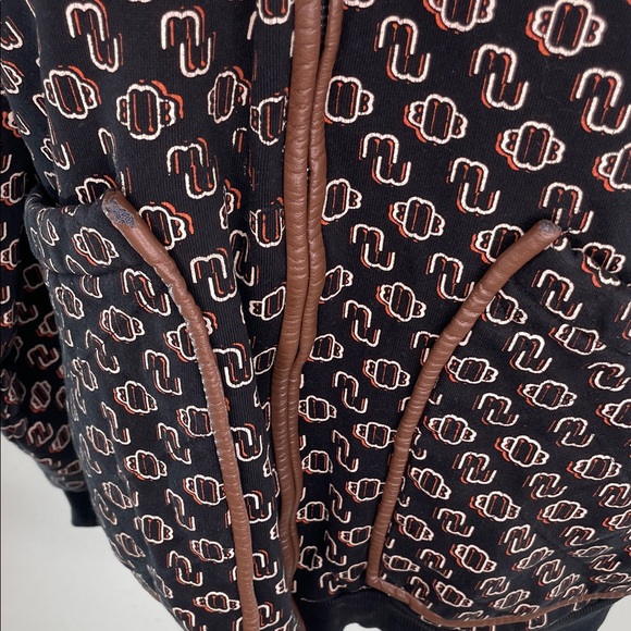 Maje Trame Zip Sweatshirt, Maje Size 0 - Picture 9 of 10